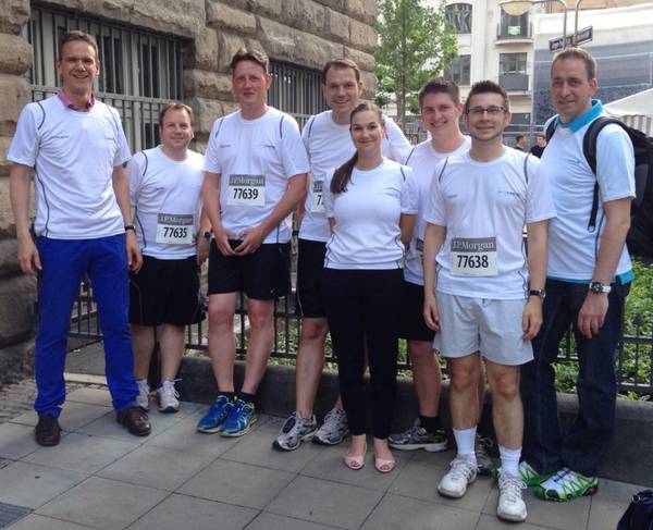 proresult bei JP Morgan Corporate Challenge 2014 am Start