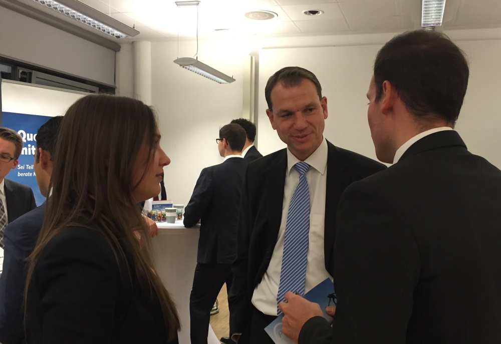 Recruiting auf dem Frankfurt School Career Day 2015