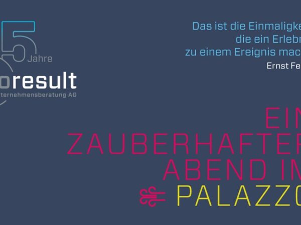 15 Jahre proresult Unternehmensberatung